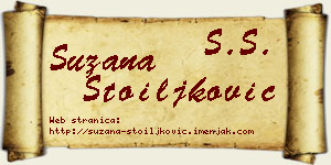 Suzana Stoiljković vizit kartica